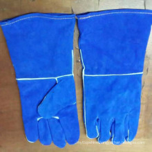 Good Quality Blue Safety Industrial Welding Working Gloves